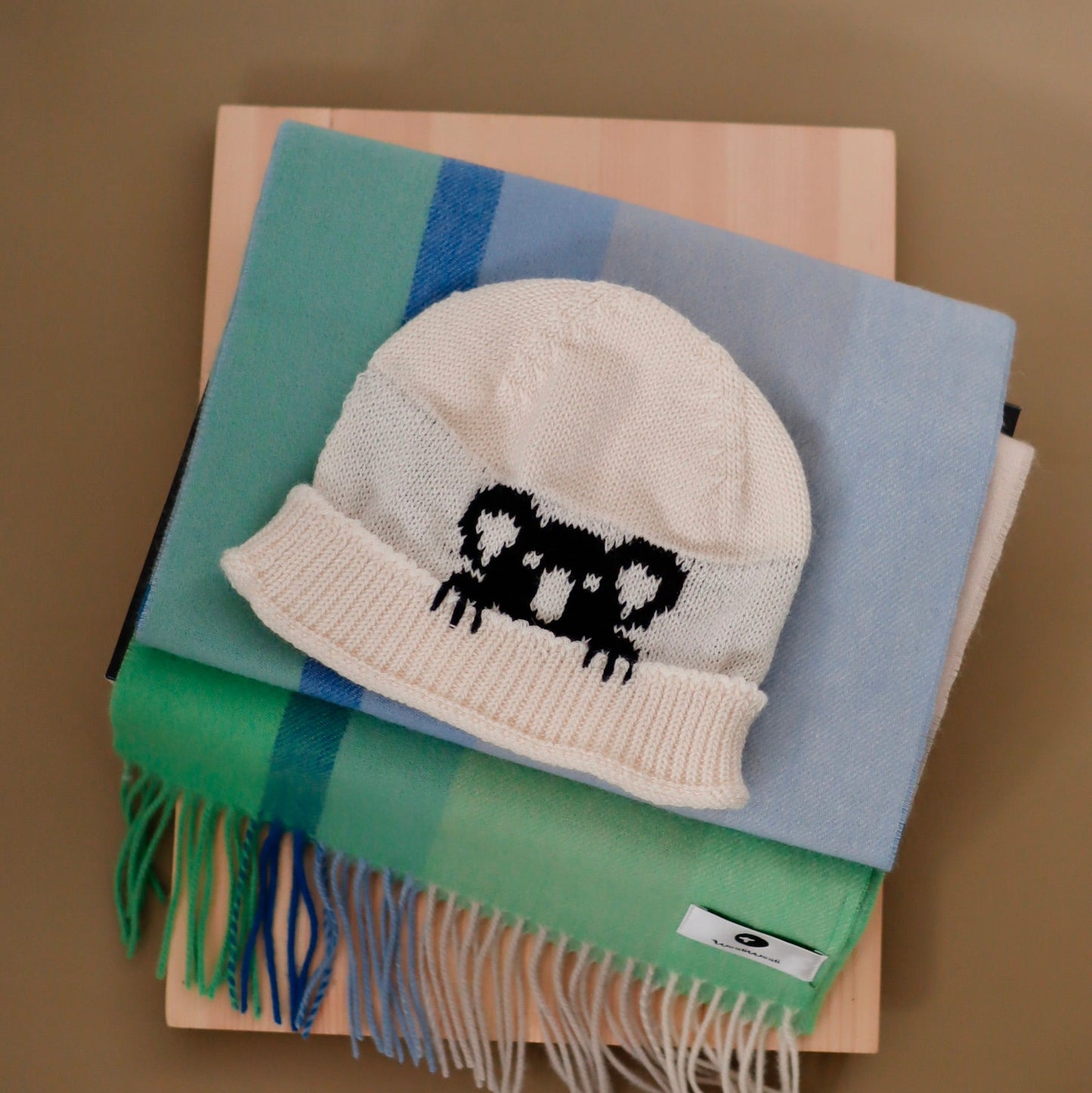Winter Essential Gift Bundle (scarf + koala beanie)