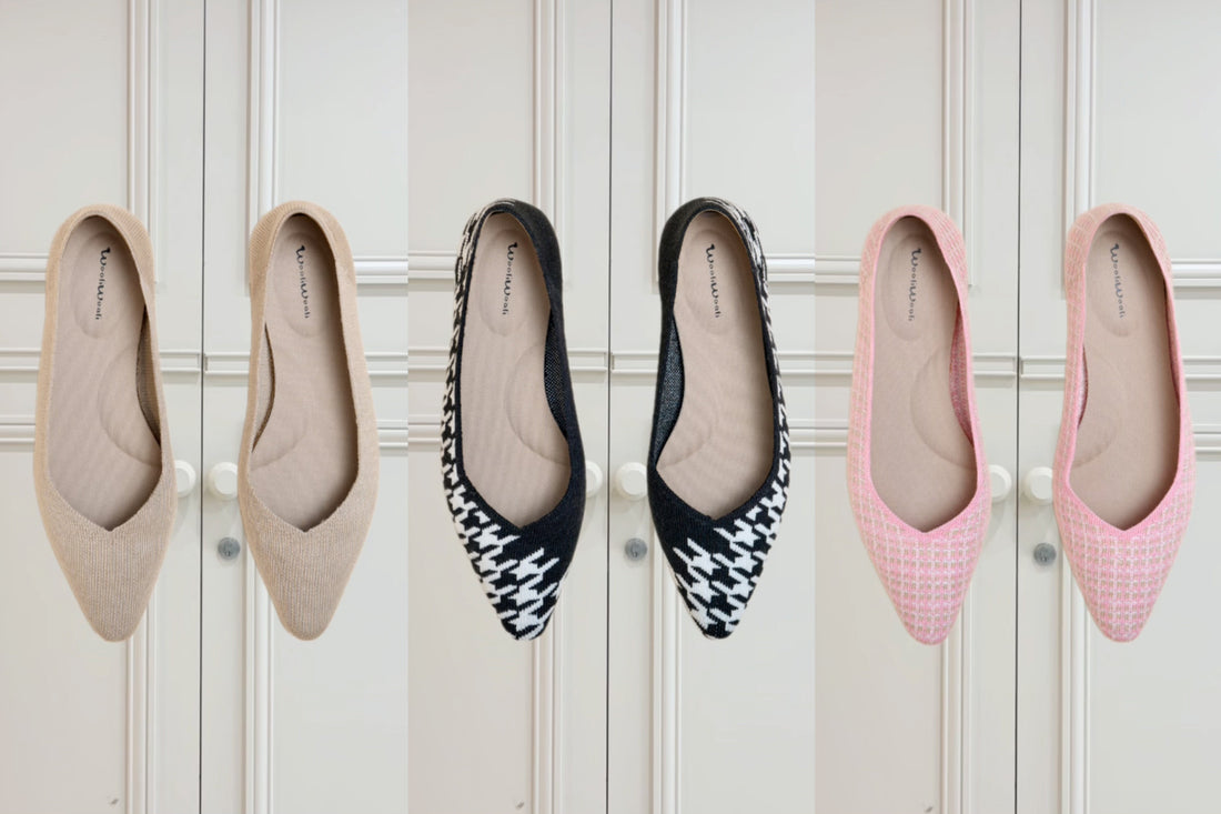 WooliWooli knit wool flats collection