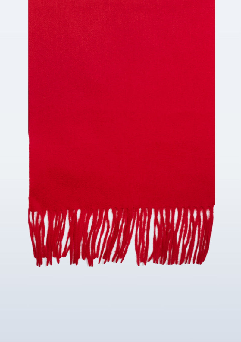 Australia Made Merino Wool Scarf | Pomegranate RED Scarf