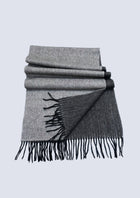 Australia made Alpaca Wool Scarf | Double Sided Shawl - Storm Peak