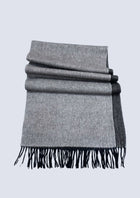 Australia made Alpaca Wool Scarf | Double Sided Shawl - Storm Peak