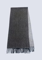 Australia made Alpaca Wool Scarf | Double Sided Shawl - Storm Peak
