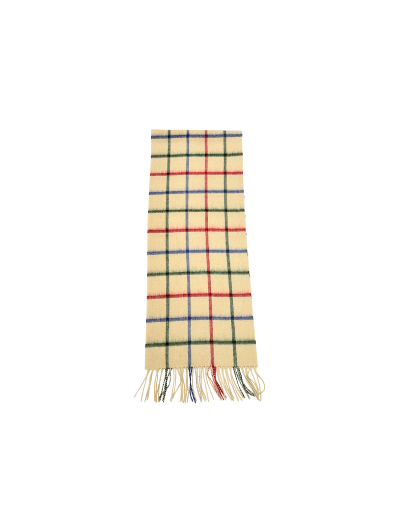 Australia Made Merino Wool Scarf |  Plaid Scarf - Rutherglen, VIC