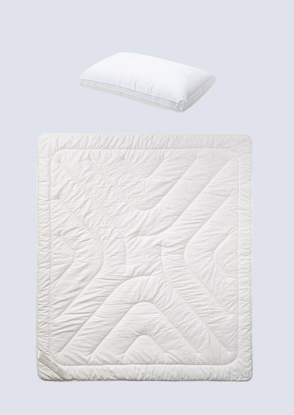 Everyday Wool Quilt & Pillow Set