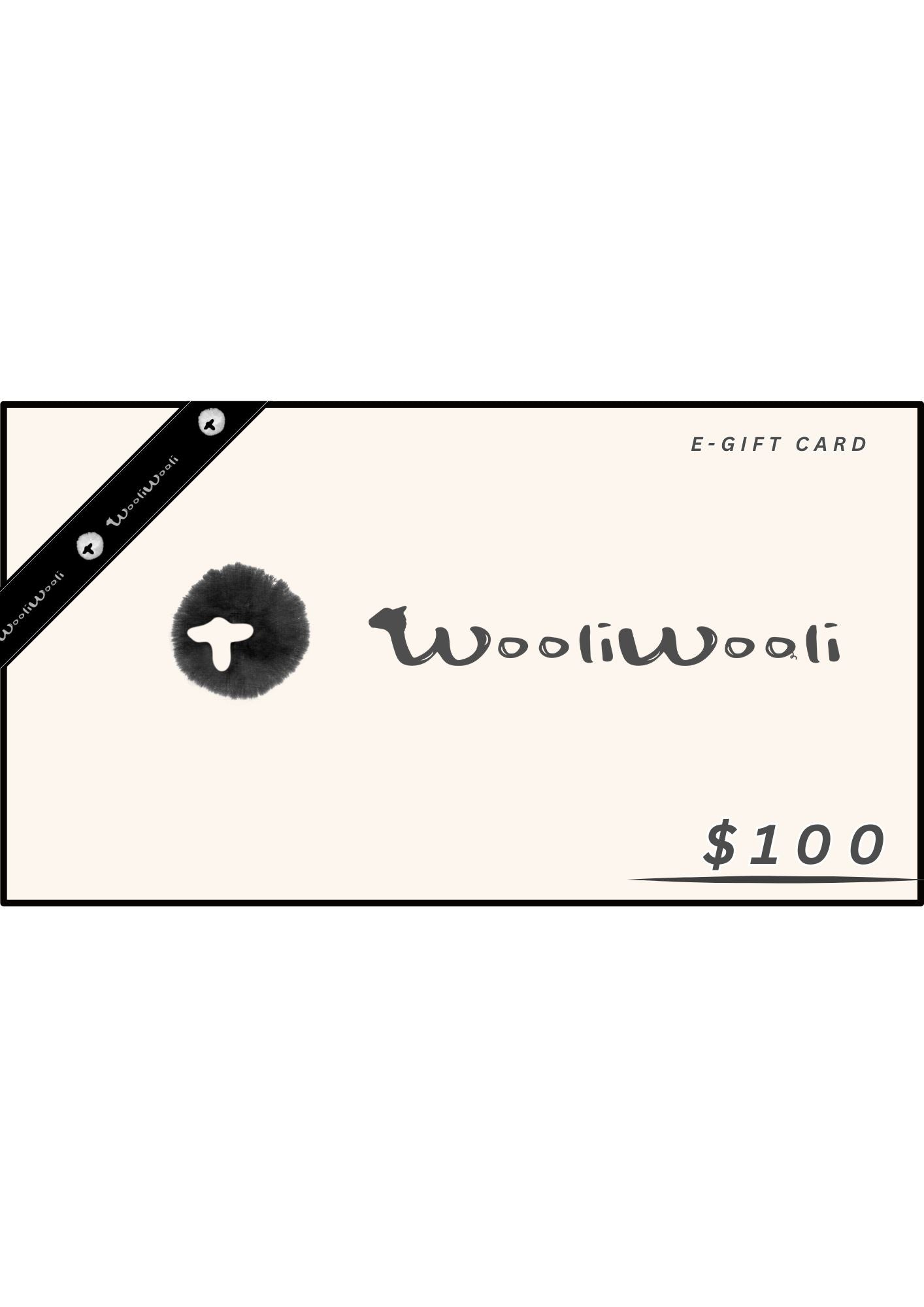 WooliWooli E-Gift Card