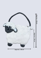Handmade Felted Sheep Shoulder Bag