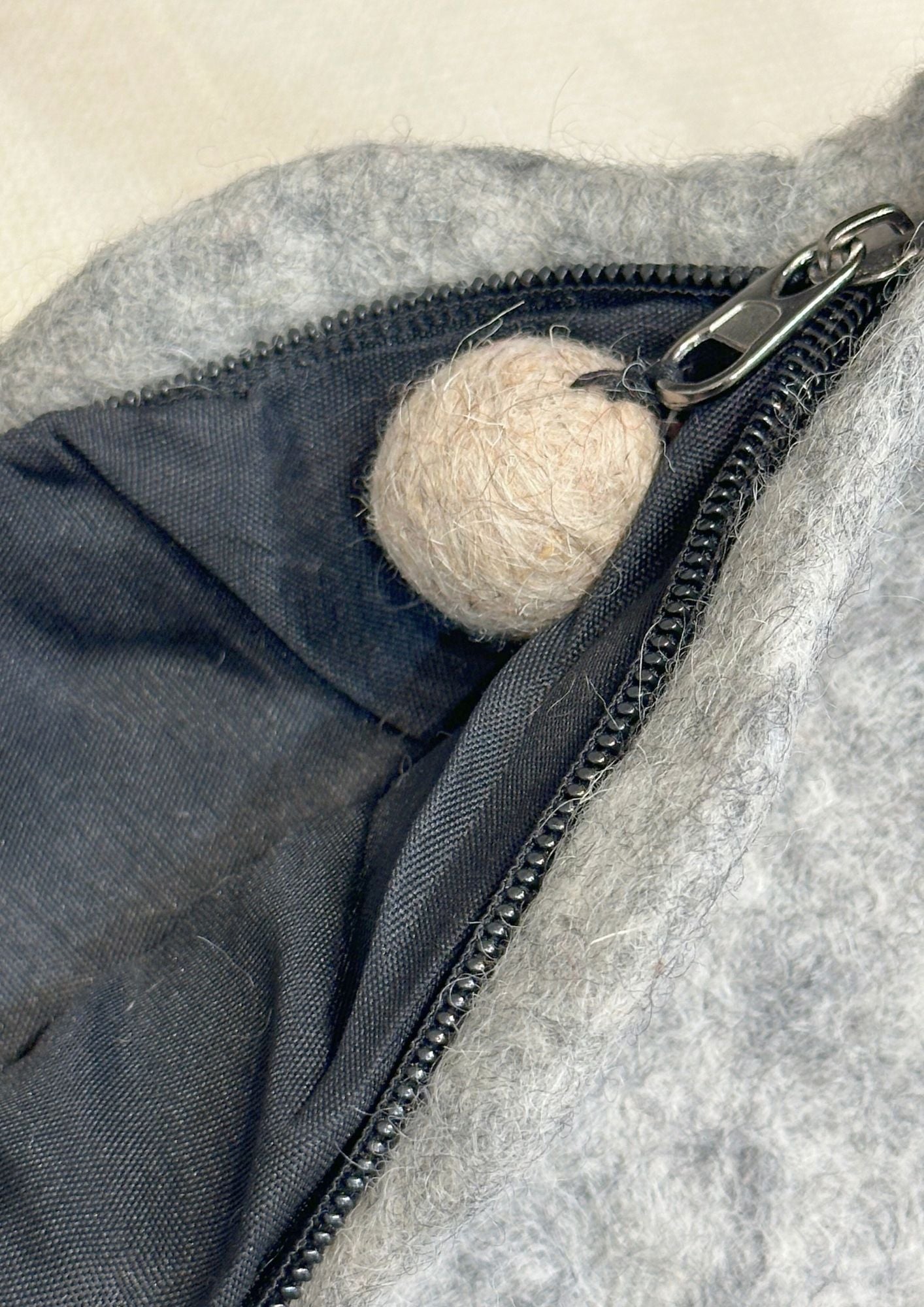 Handmade Felted Sheep Crossbody Bag