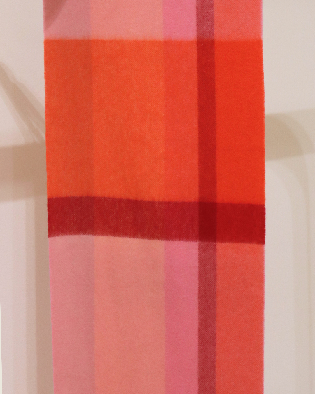 Australia Made 100% Merino Wool Scarf｜Plaid Scarf - Citrus Sinensis