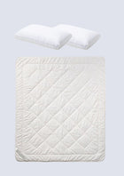 Cool Wool Cotton Quilt & Pillow Set