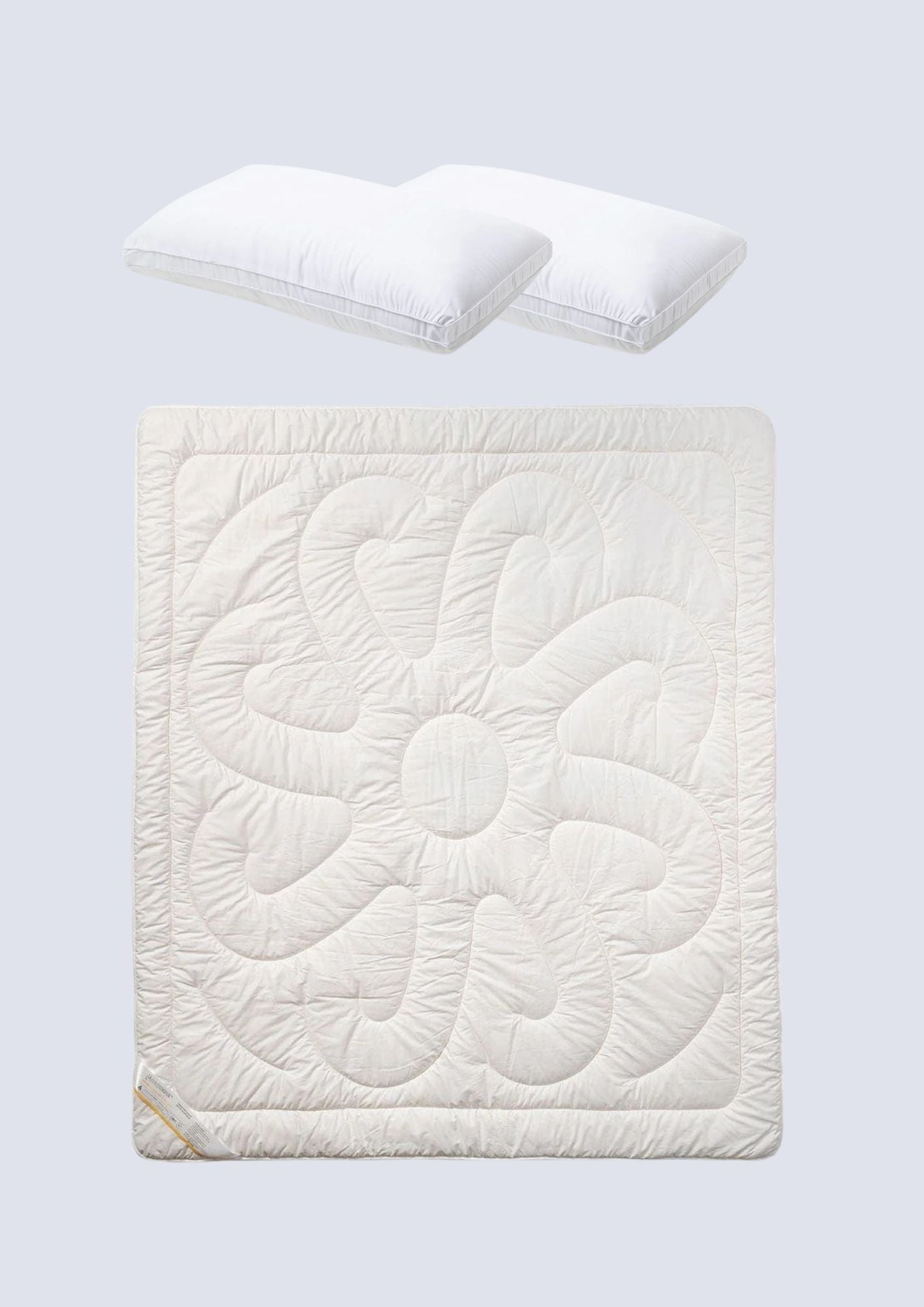 Warm Wool Quilt & Pillow Set