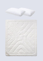 Everyday Wool Quilt & Pillow Set