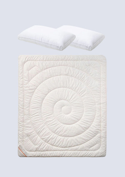 Thermal Wool Quilt & Pillow Set