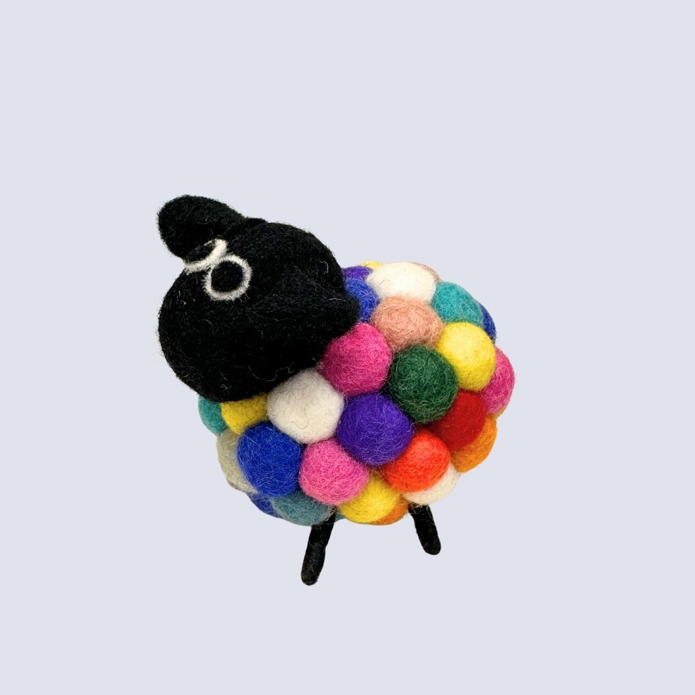 Handmade Felted Wool Sheep