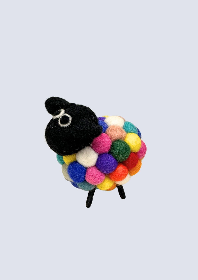 Handmade Felted Wool Sheep