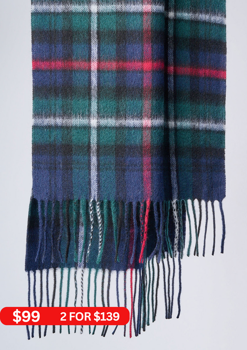 Australia Made Merino Wool Scarf | Thompson Scarf - Scottish Wish