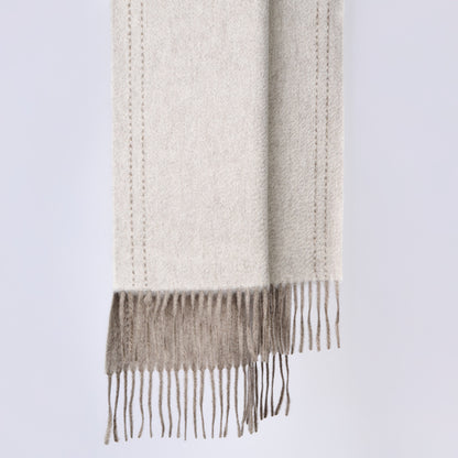 2026 Australian Made 100% Merino Wool Scarf | Urban Minimal - Quiet Beige
