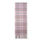 Australia Made Merino Wool Scarf | Tartan Scarf - Baby Pink Thompson Scarf