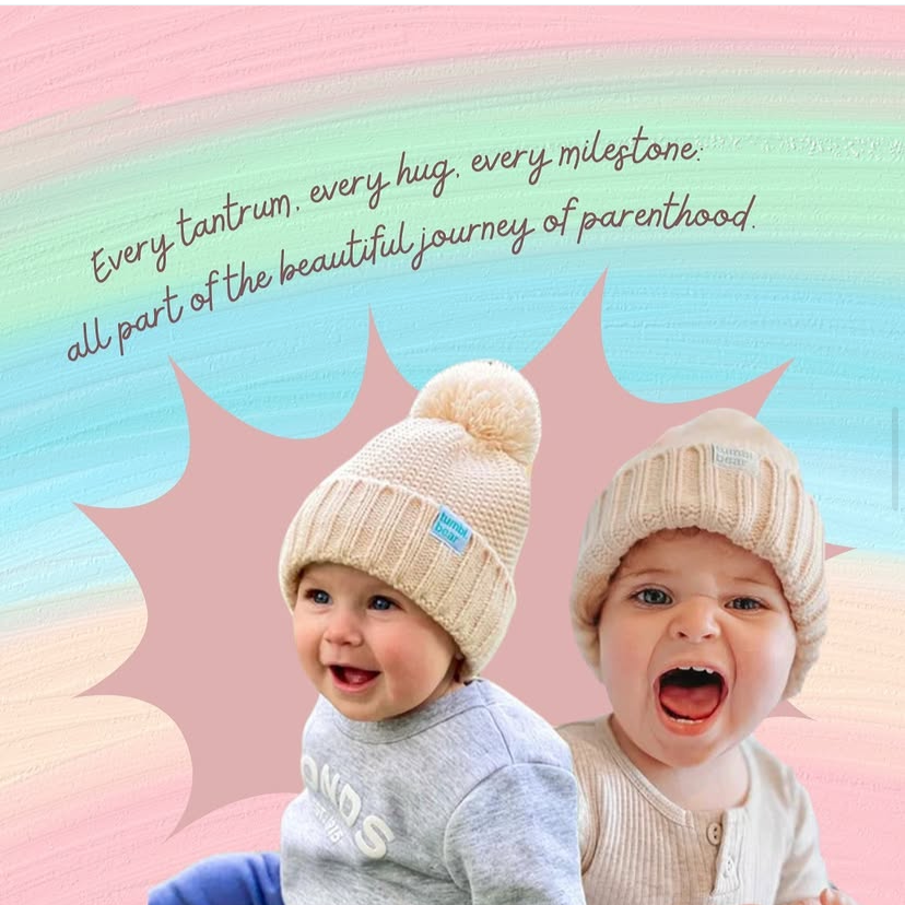 Tumbl bear - Children's Protective Headwear (Beanie)