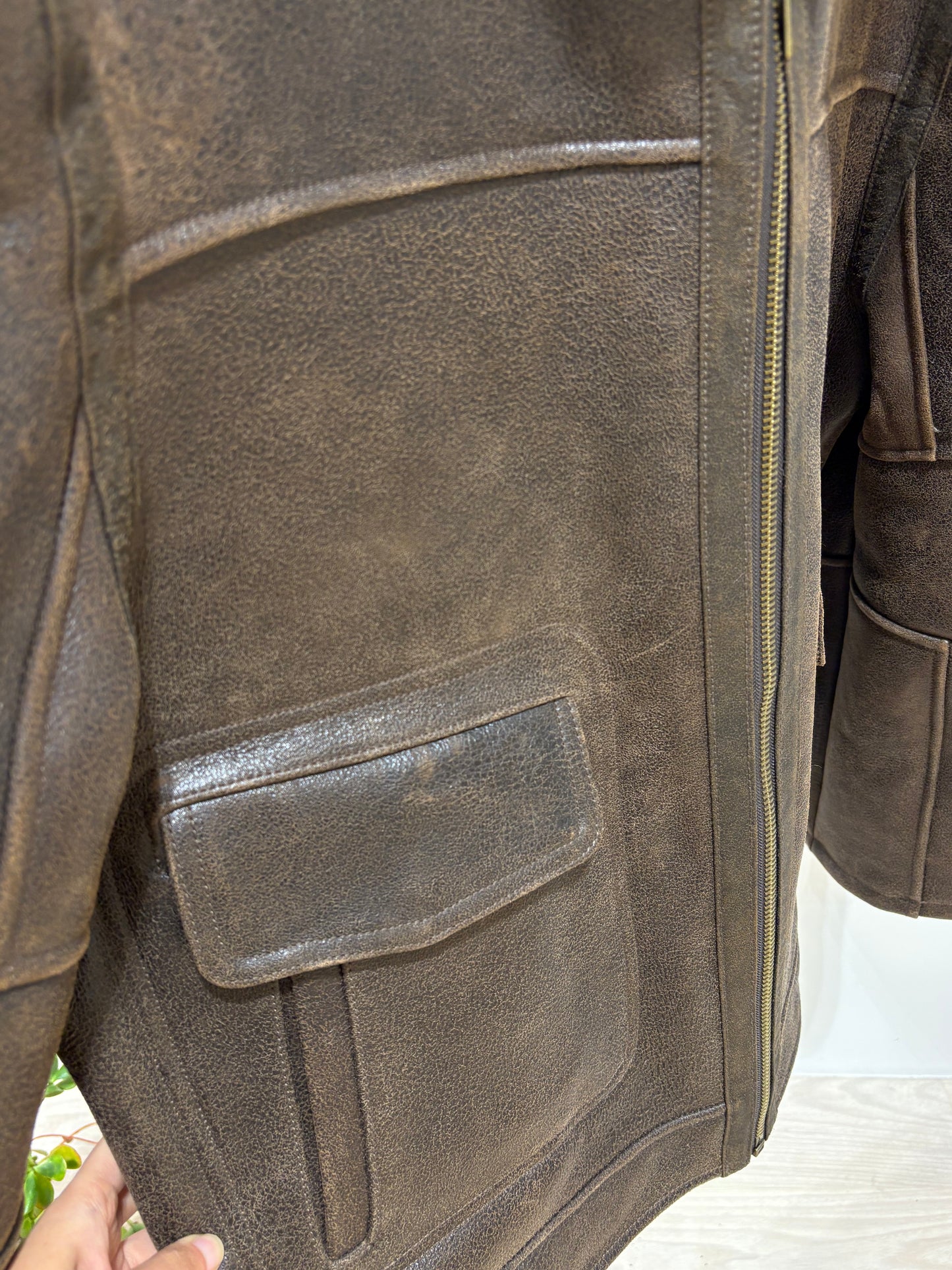 Men's Sheepskin Bomber - XXXL