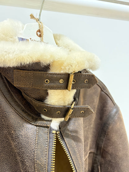 Men's Sheepskin Bomber - XXXL