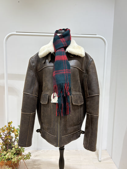 Men's Sheepskin Bomber - XXXL