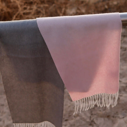 100% Australian Merino Wool Scarf | Gradient Scarf - Dreamy Macaron