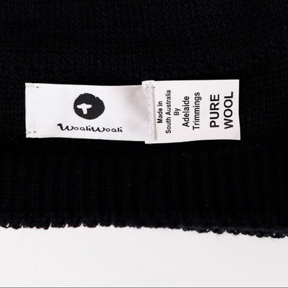 Pure Wool Beanie - Koala (Adult)