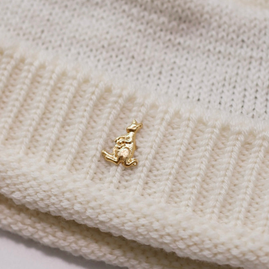 Pure Wool Kangaroo Beanie (Adult)