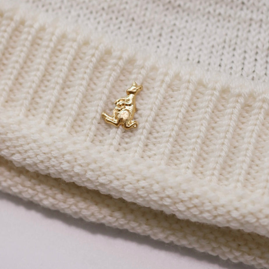 Pure Wool Beanie - Koala (Adult)
