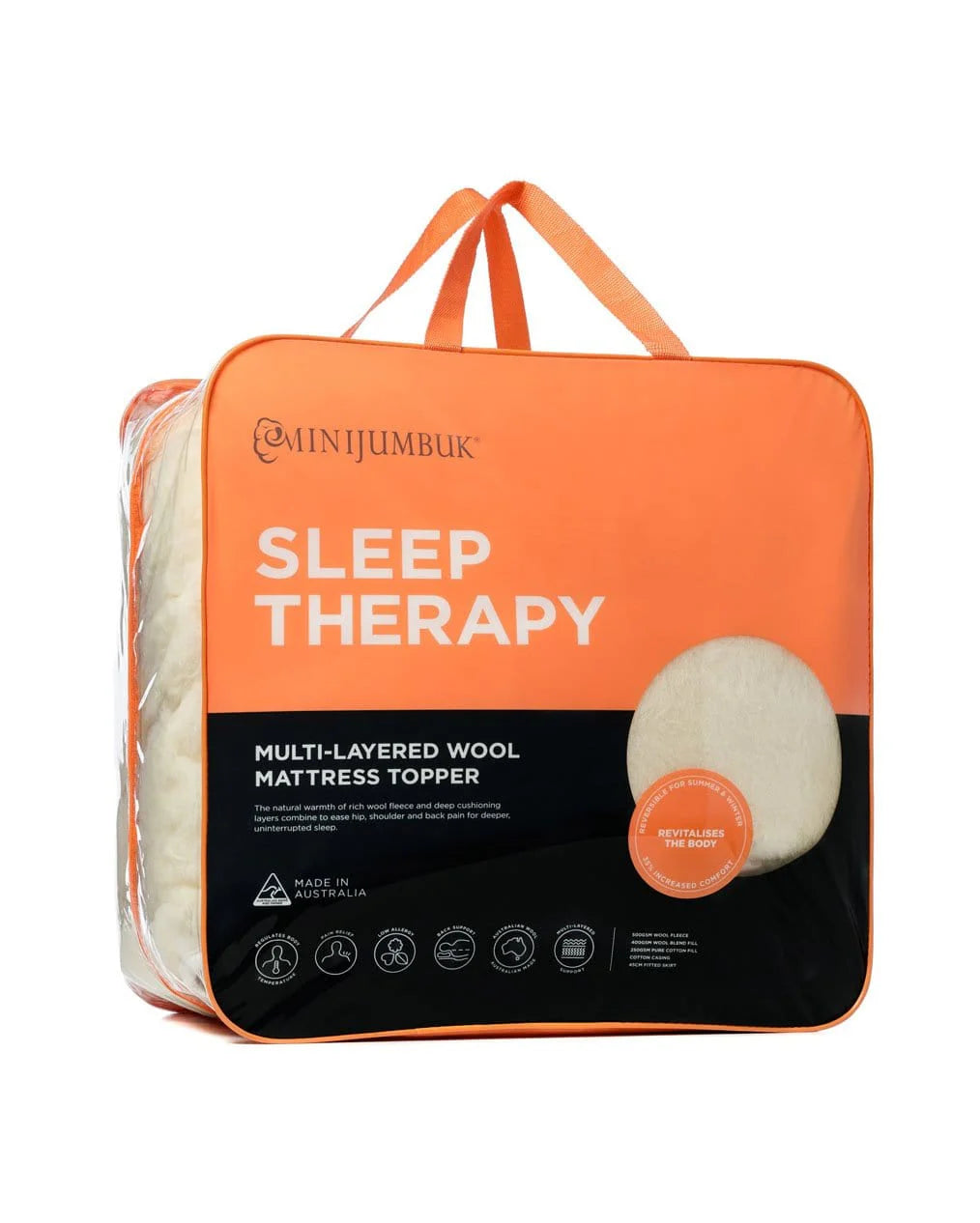 MINIJUMBUK Sleep Therapy Mattress Topper