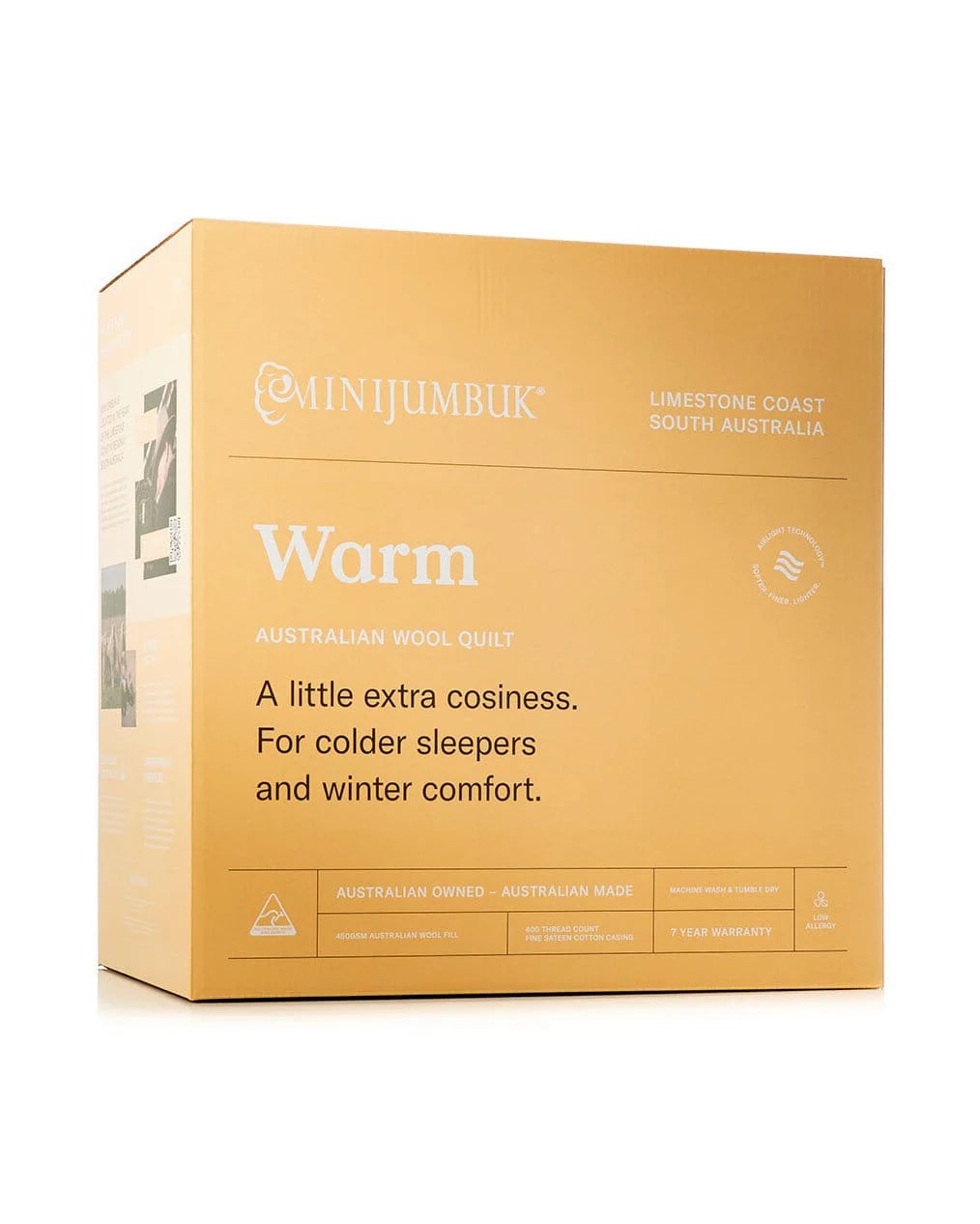 MINIJUMBUK Warm Wool Quilt (King Size)