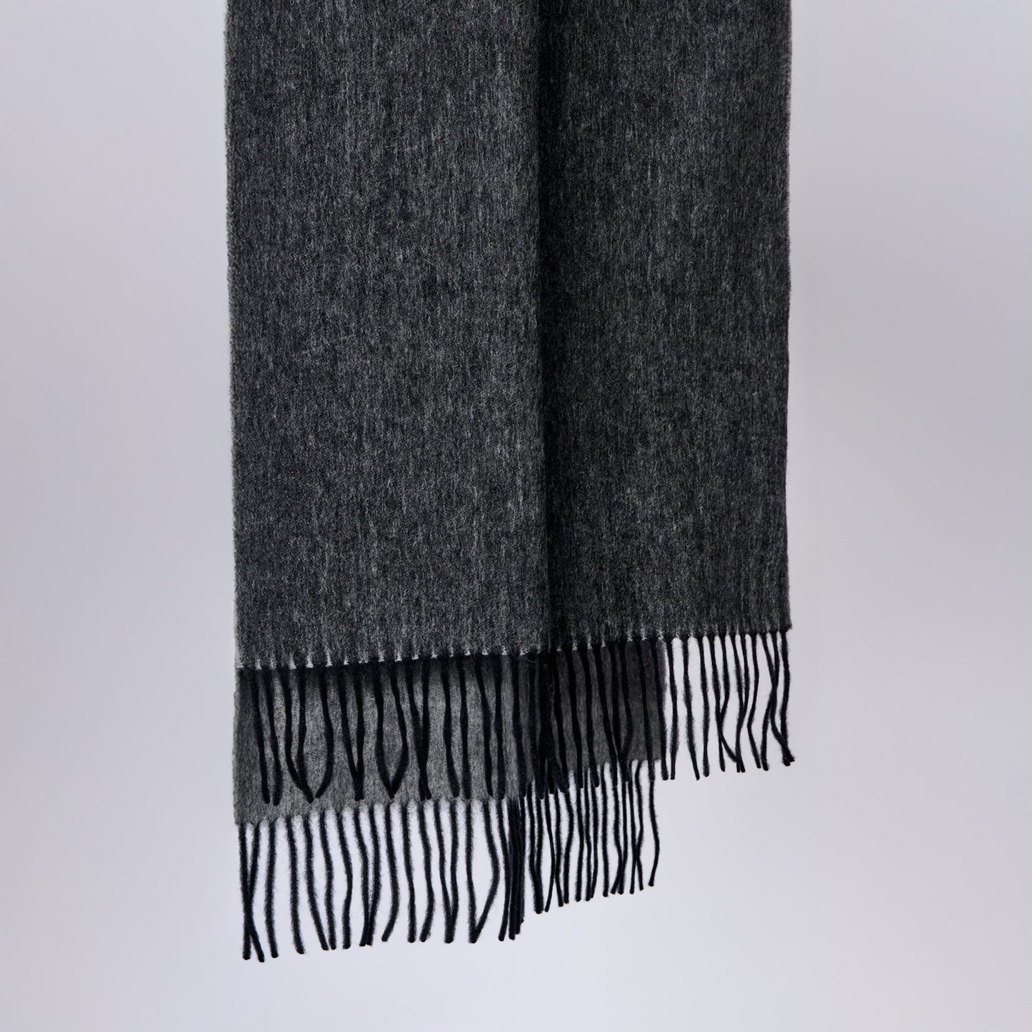 Australia made Alpaca Wool Scarf | Double Sided Shawl - Storm Peak