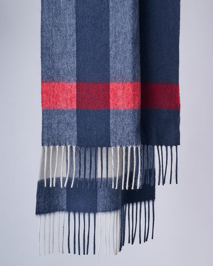 Australia Made 100% Merino Wool Scarf | Plaid Scarf - Margaret River, WA