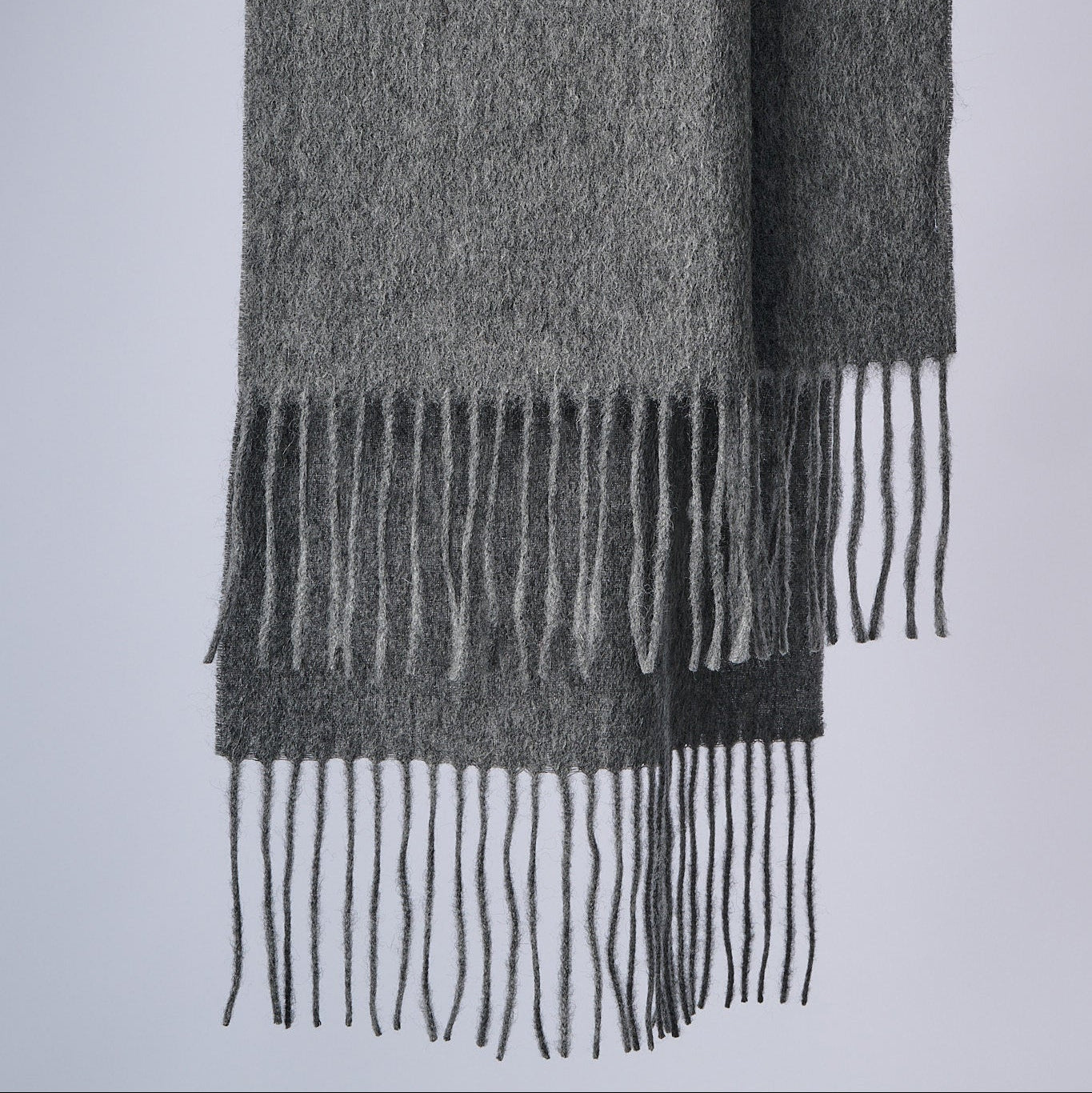 Australia Made 100% Merino Wool Scarf | Fine Wool Scarf - Black Opal