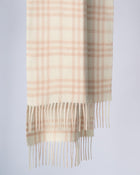 Australia Made Merino Wool Scarf | Check Scarf - Robe, SA