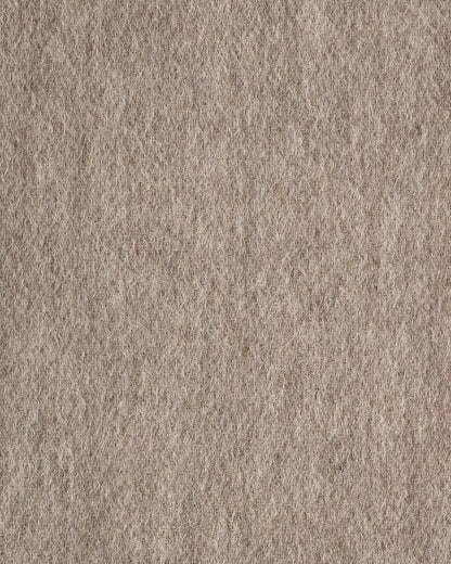 Australia Made Alpaca Wool Scarf | Beige Plain Shawl - Uluru, NT