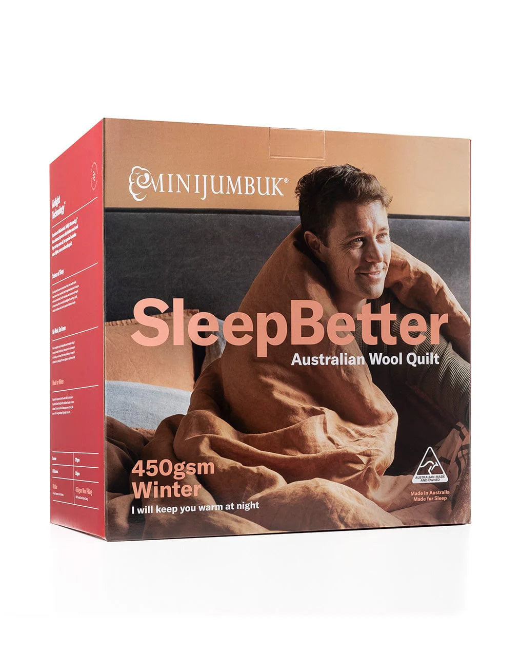 MINIJUMBUK SleepBetter Winter Wool Quilt