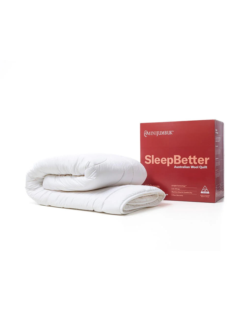 MINIJUMBUK SleepBetter Winter Wool Quilt