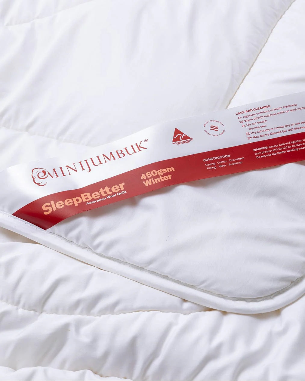 MINIJUMBUK SleepBetter Winter Wool Quilt