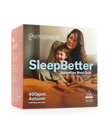 MINIJUMBUK SleepBetter Autumn Wool Quilt