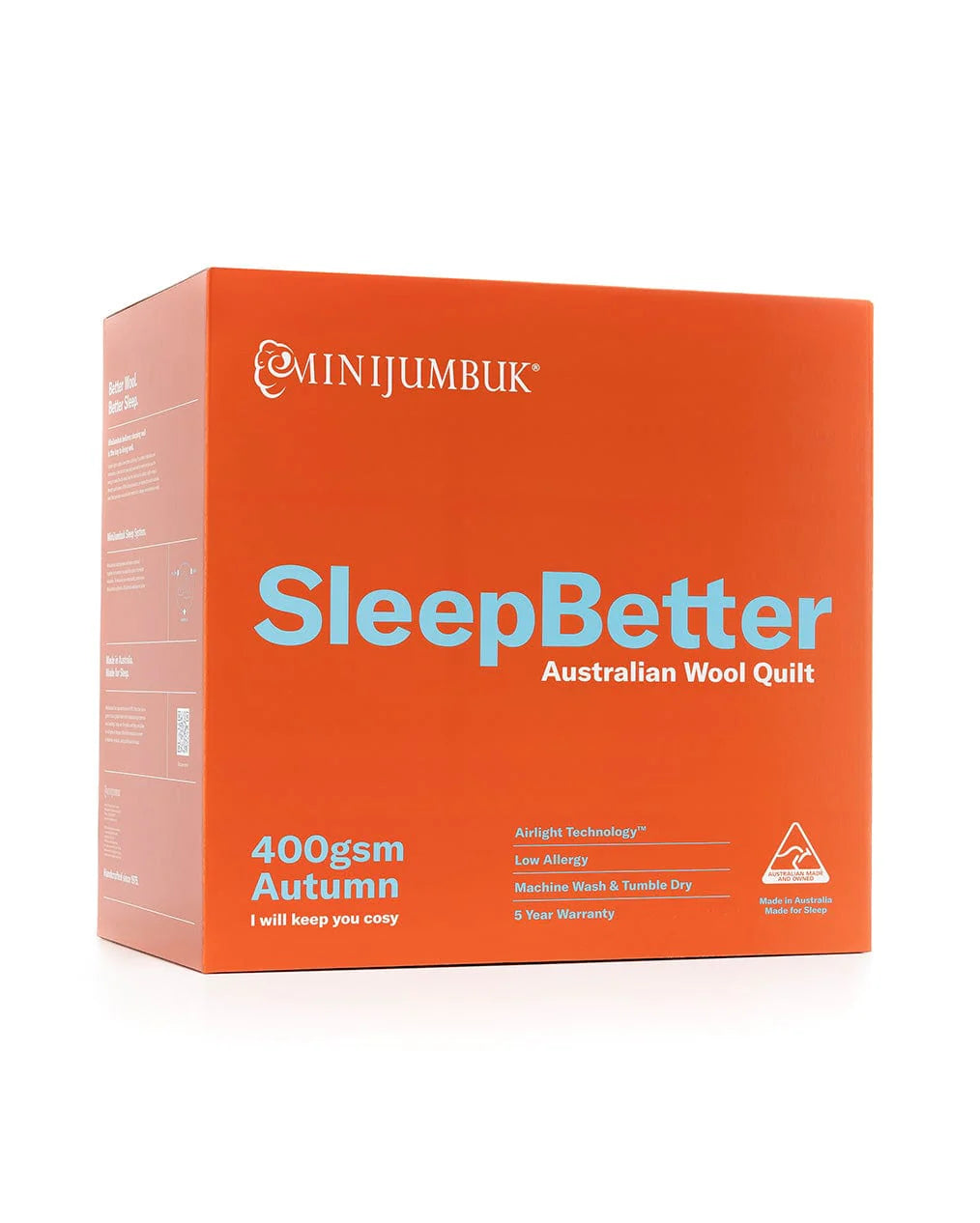 MINIJUMBUK SleepBetter Autumn Wool Quilt