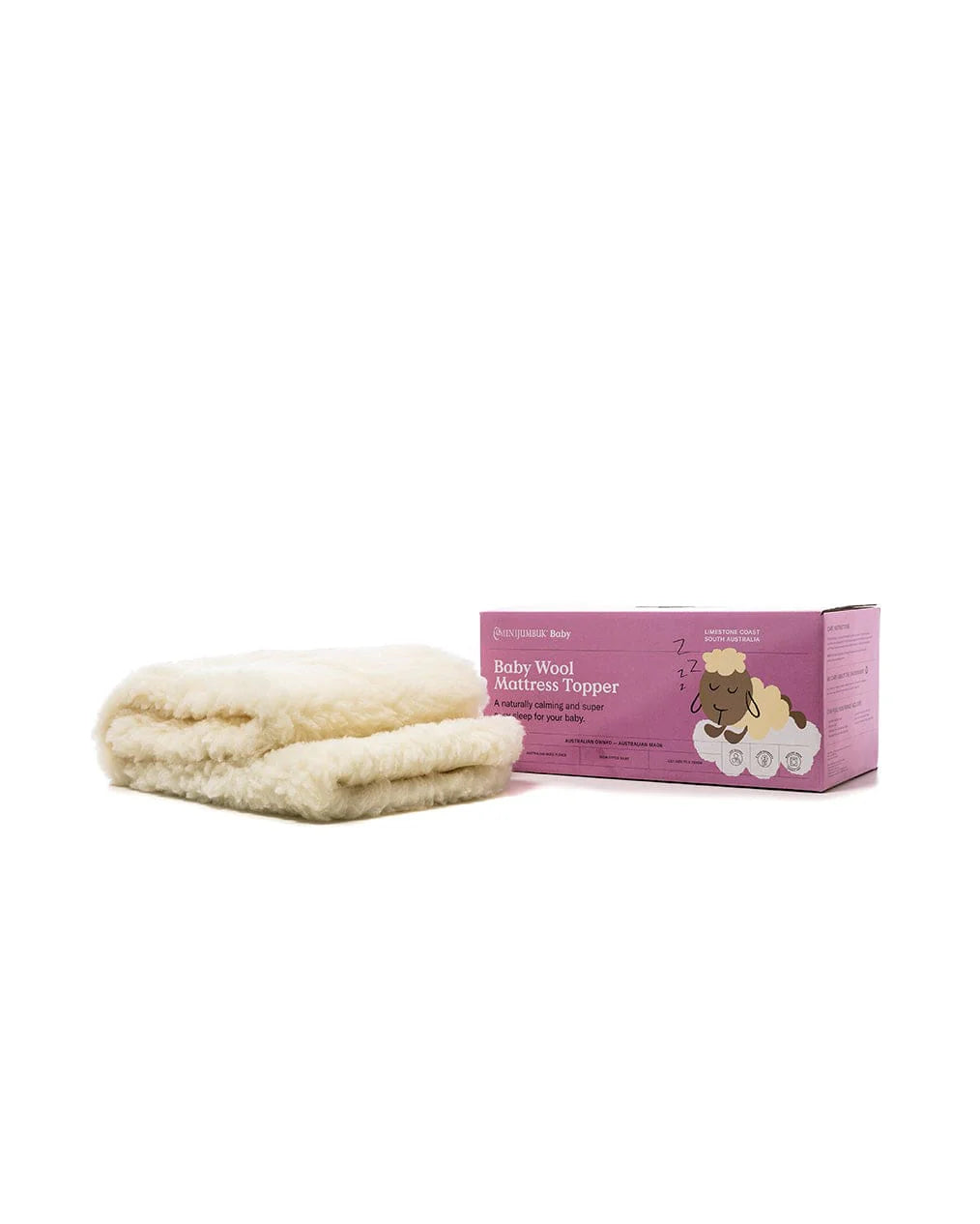 MINIJUMBUK Baby Wool Mattress Topper
