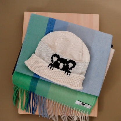 Winter Essential Gift Bundle (scarf + koala beanie)