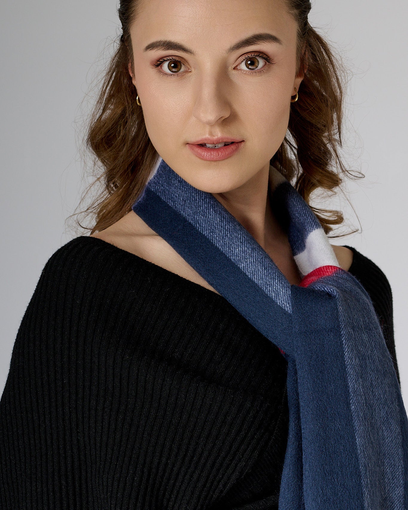 Australia Made 100% Merino Wool Scarf | Plaid Scarf - Margaret River, WA