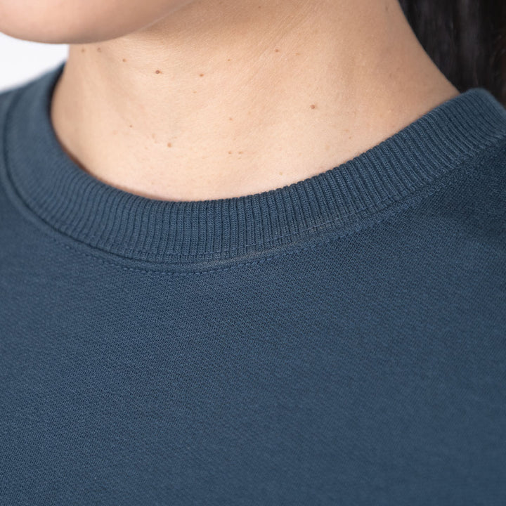 Women’s Merino Wool Freedom Sweatshirt – Deep Navy