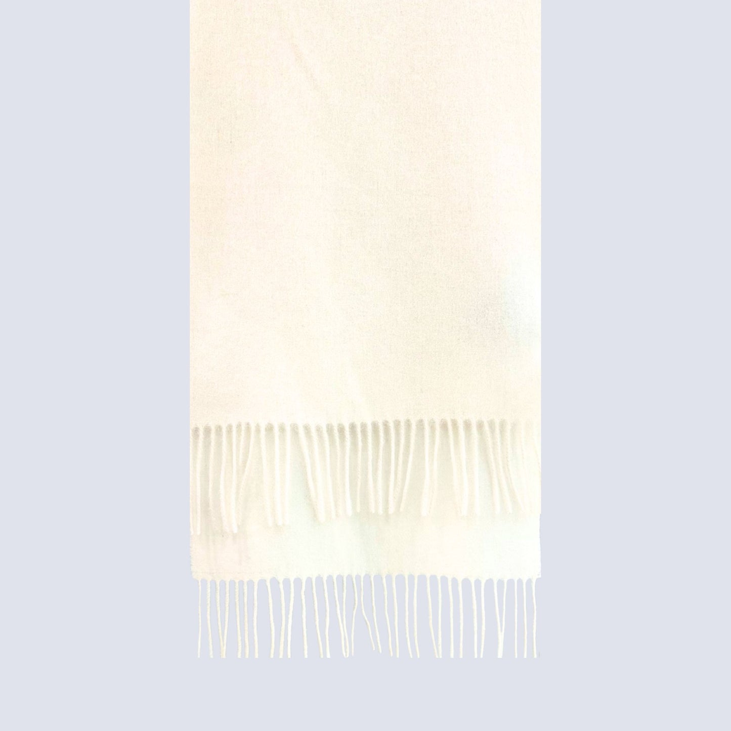 Australia Made 100% Merino Wool Scarf | Solid Scarf - Snow Whisper