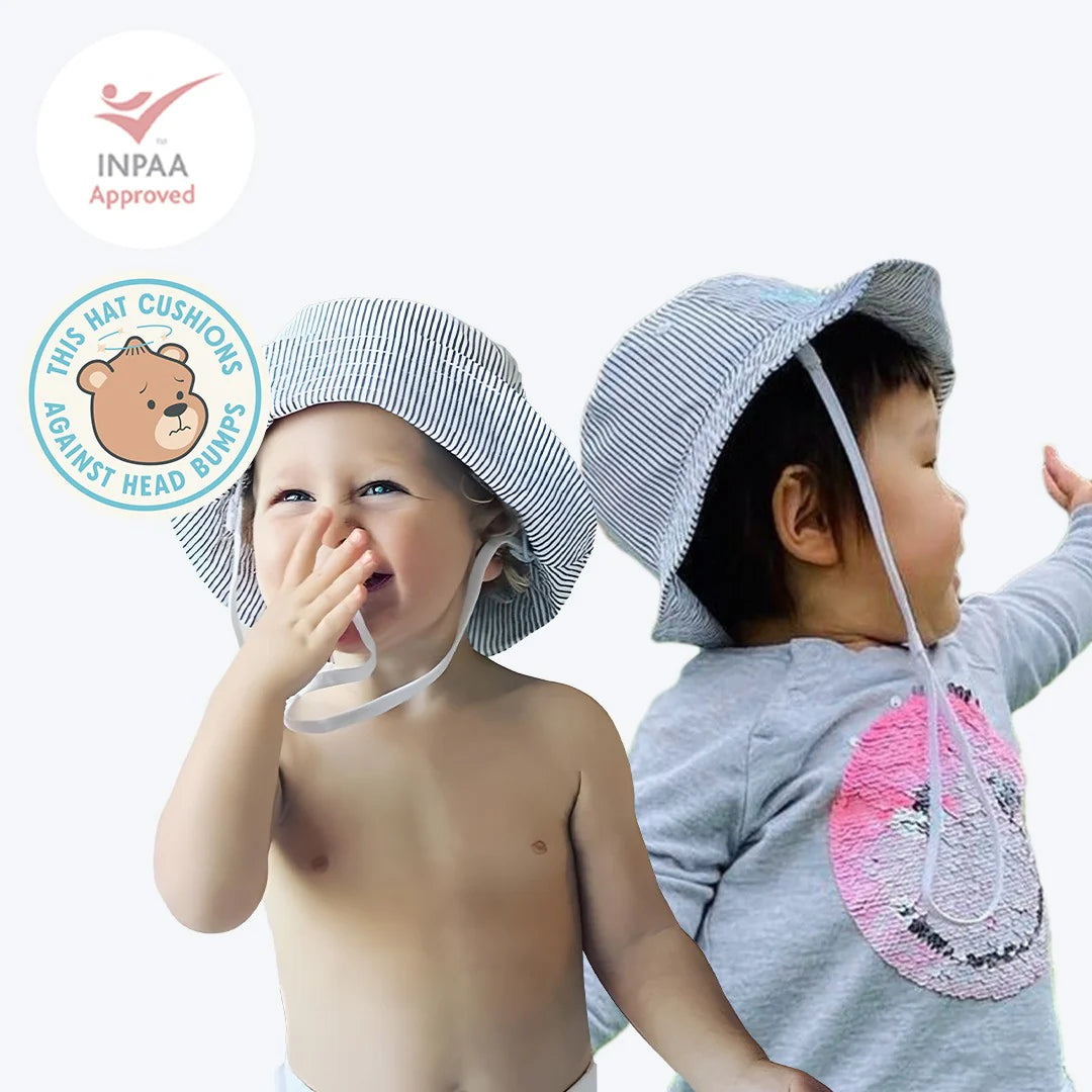 Tumbl bear - Children's Protective Headwear （Hat)